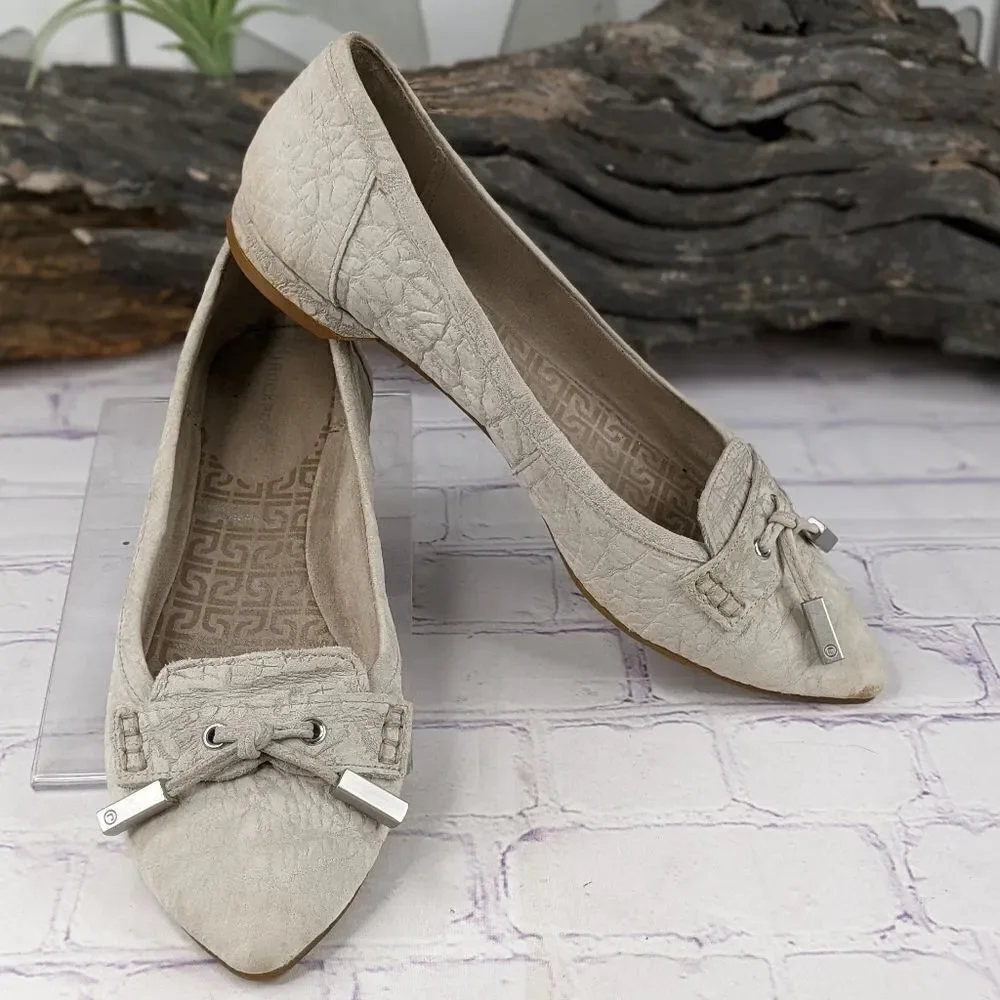 Rockport K62386 Ashika Loafers Ballet Flat - Cobblestone Grey